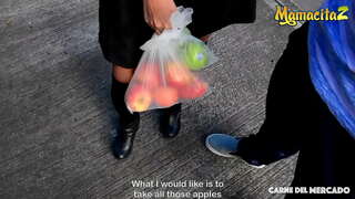 MÄSO TRHU - Mesiac Hrad - Sexy Kolumbijskej Fúka A Šuká Pevného S Alex Moreno