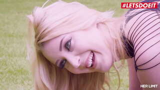 LETSDOEIT - Amaris &amp;amp; Caleb Roca - Sexy Ass Блонди Git Анален Deep Pounded By A Craving Татко